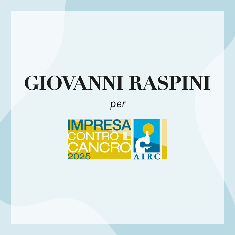 Giovanni Raspini an der Seite von AIRC
